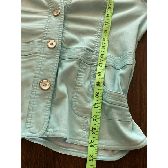 Lulu B Long Sleeve Button-Up Shirt Jacket Size S - Picture 7 of 9